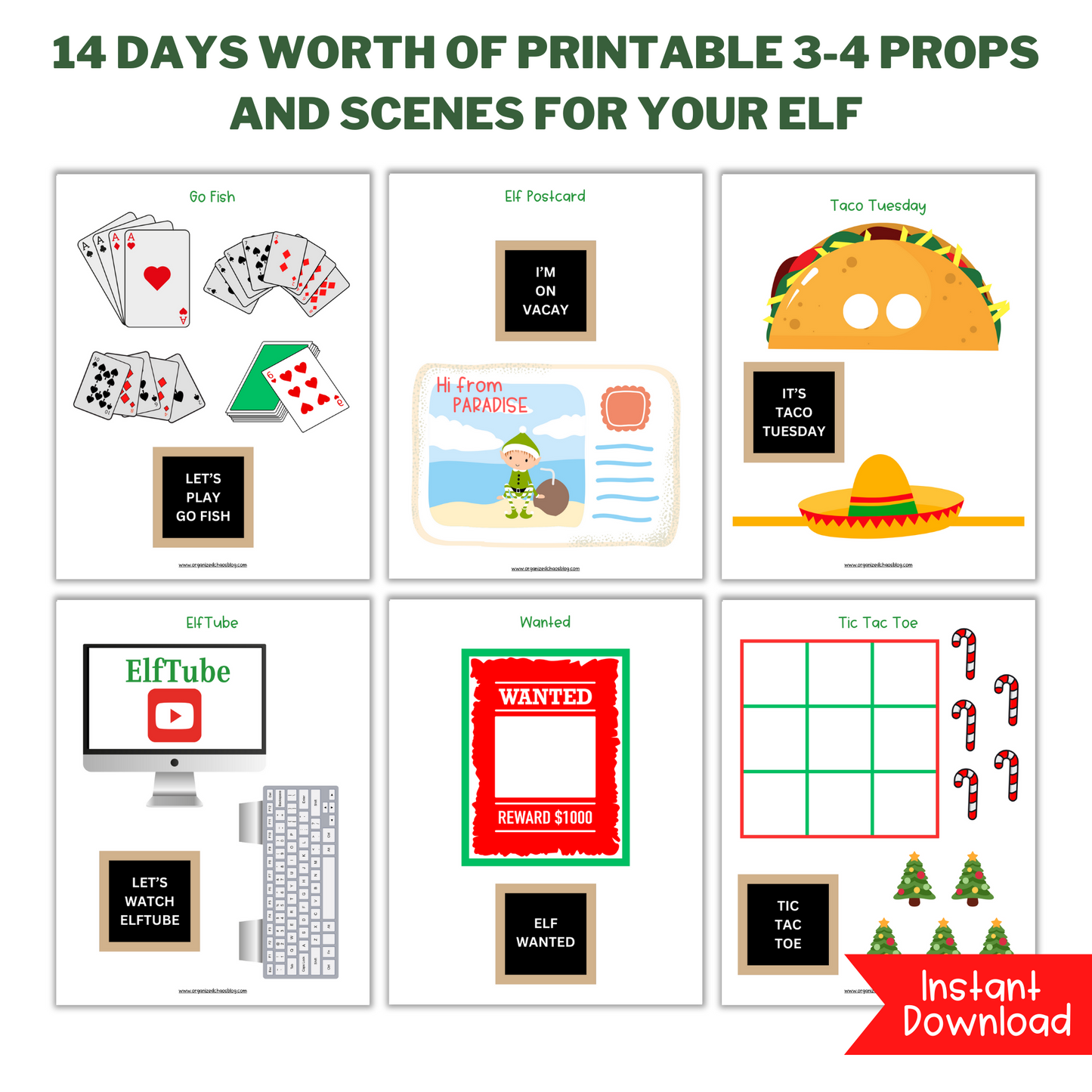 Elf on the Shelf Bundle