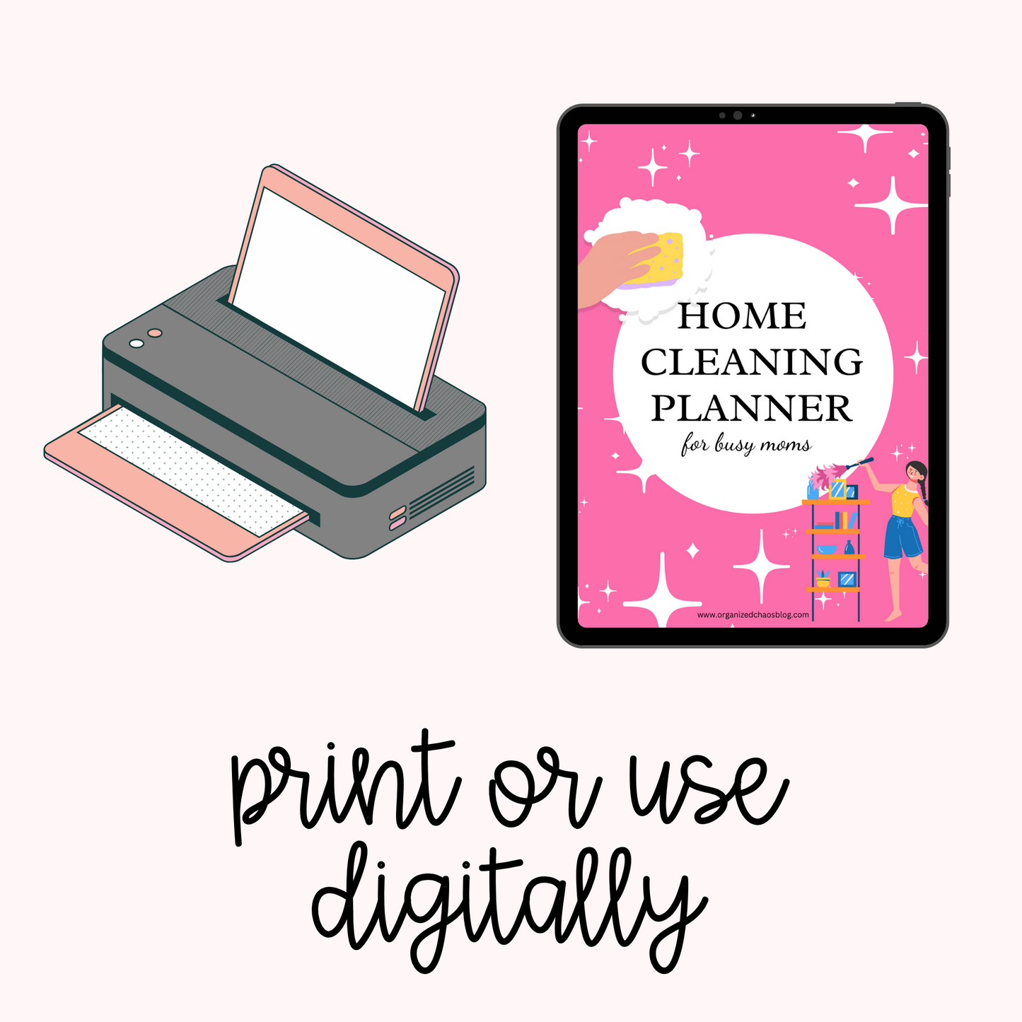 Home Cleaning Planner