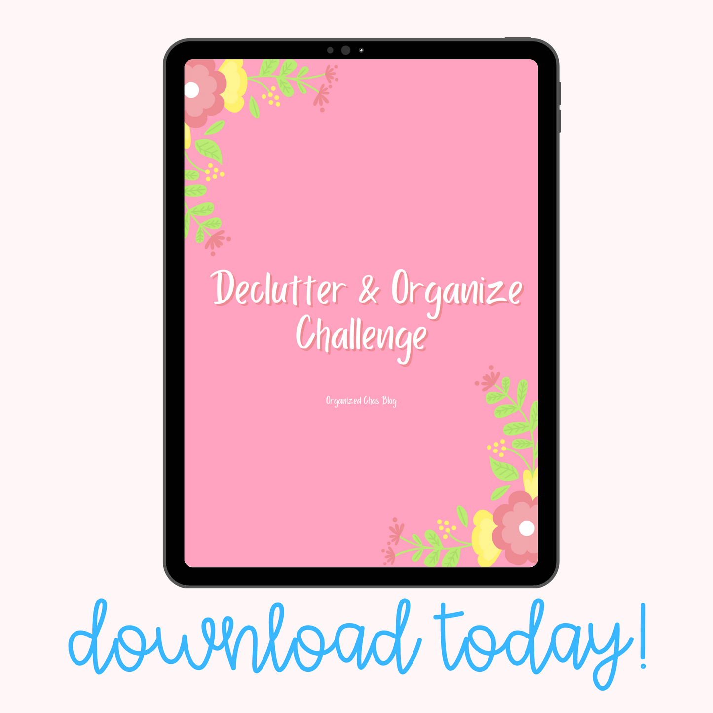 Declutter & Organize Challenge Checklist