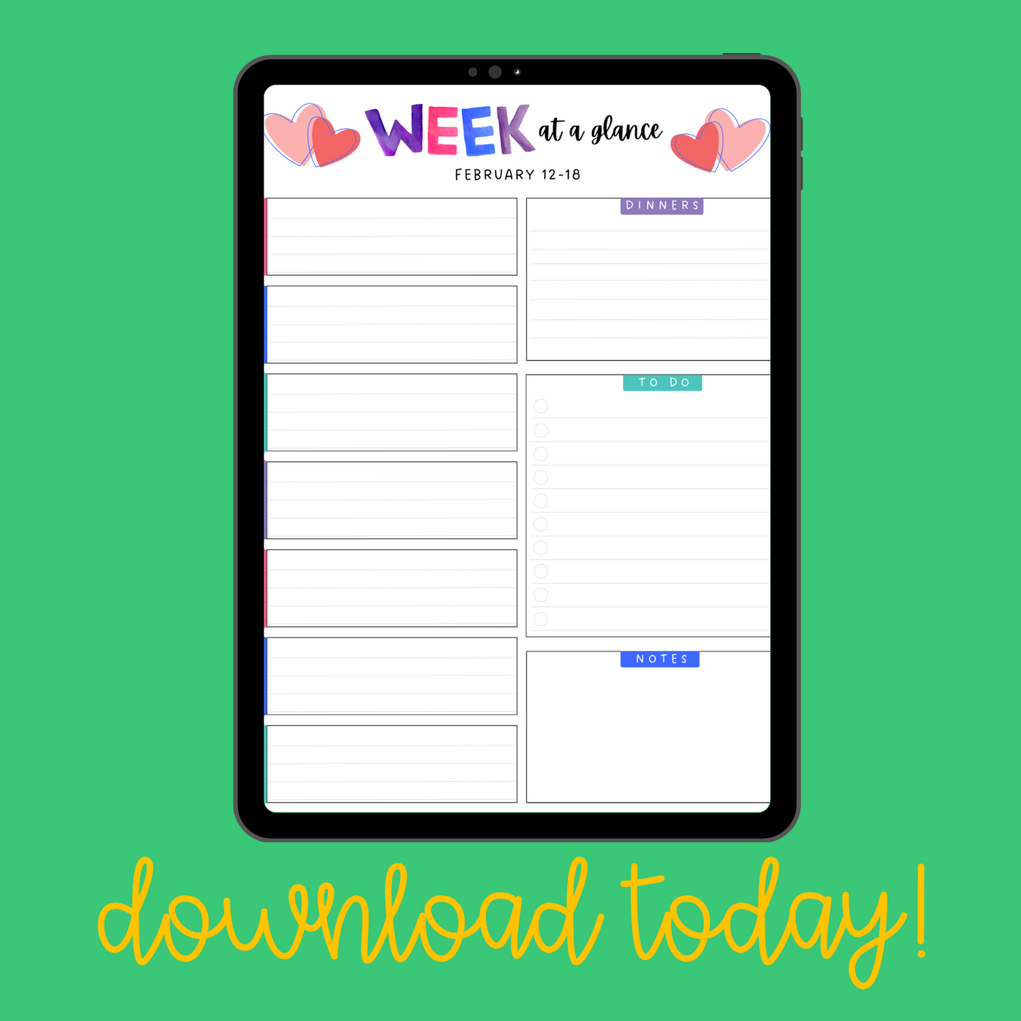 2025 Printable Calendar Bundle