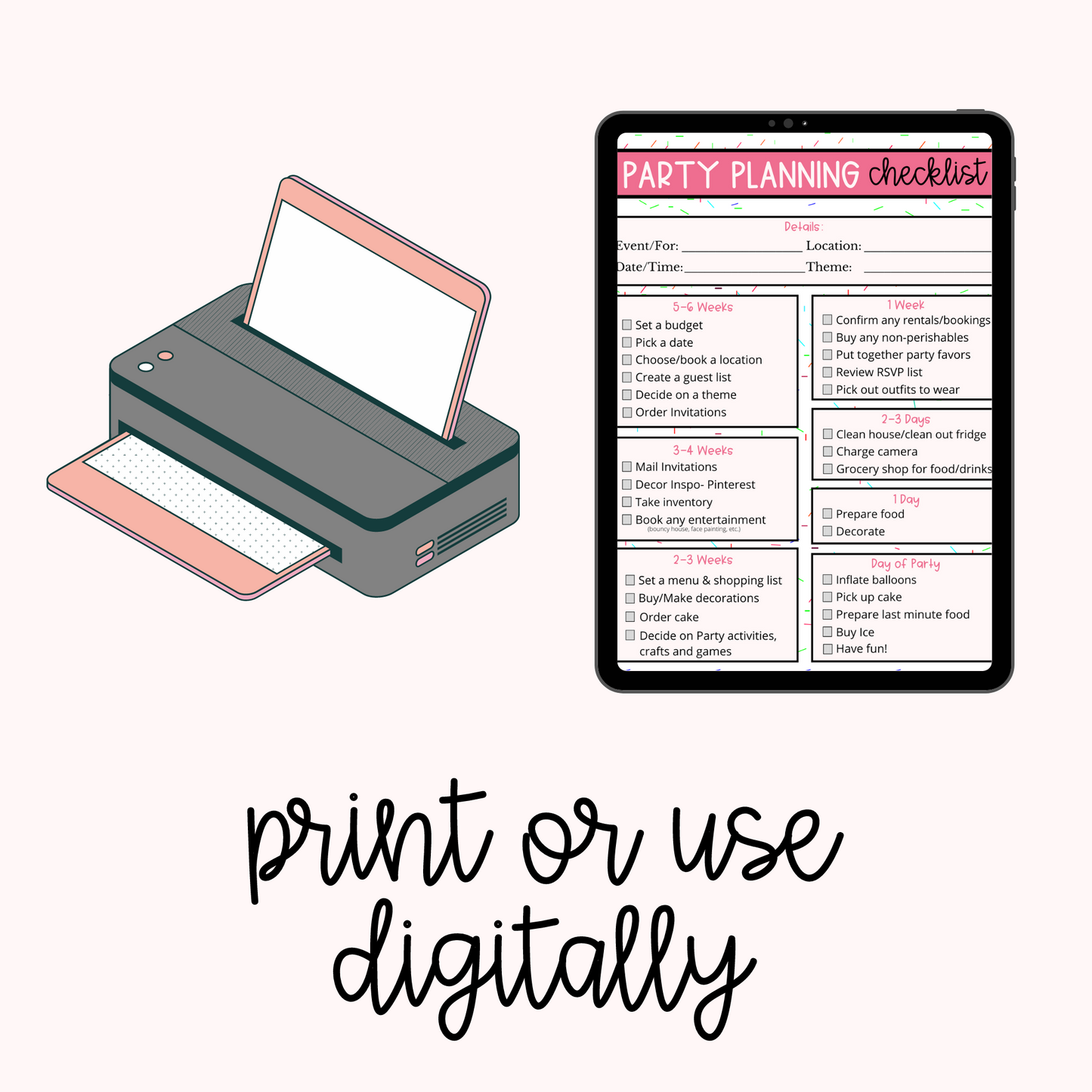 The Ultimate Party Planning Bundle