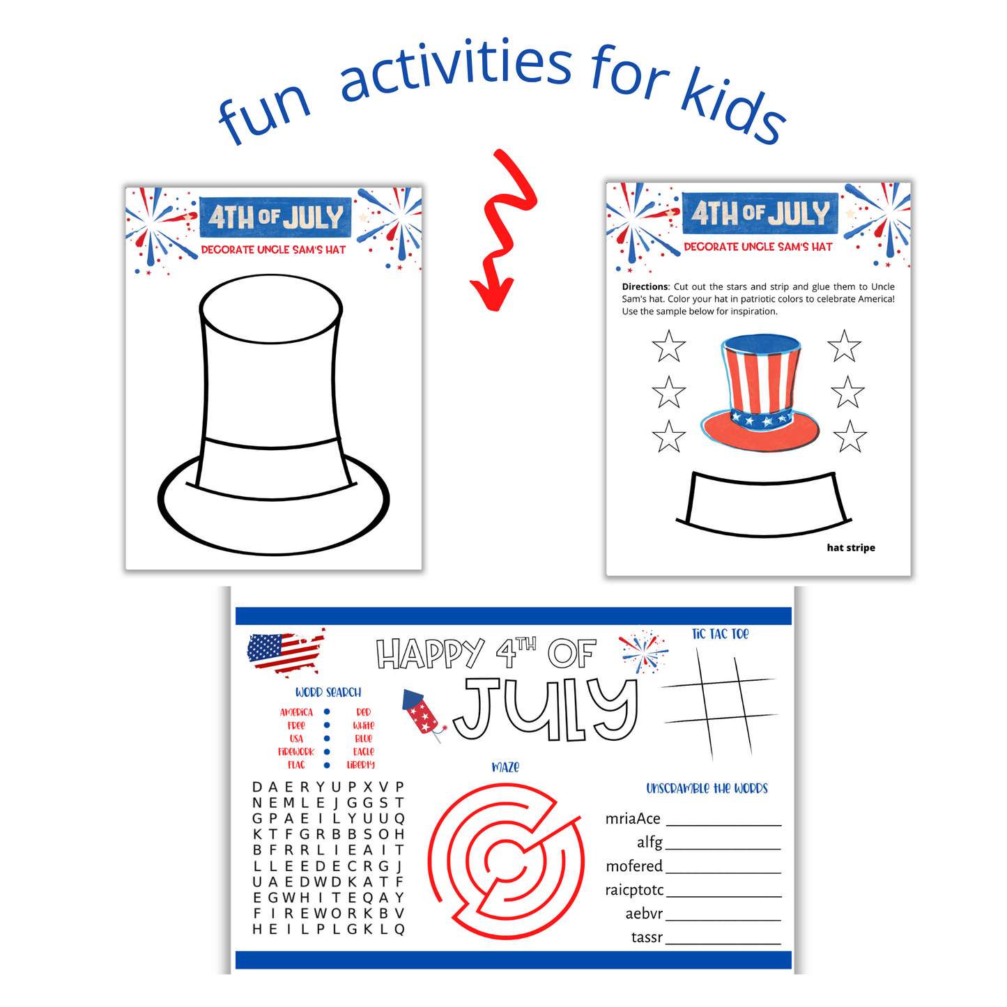 4th of July Party Games and Activities
