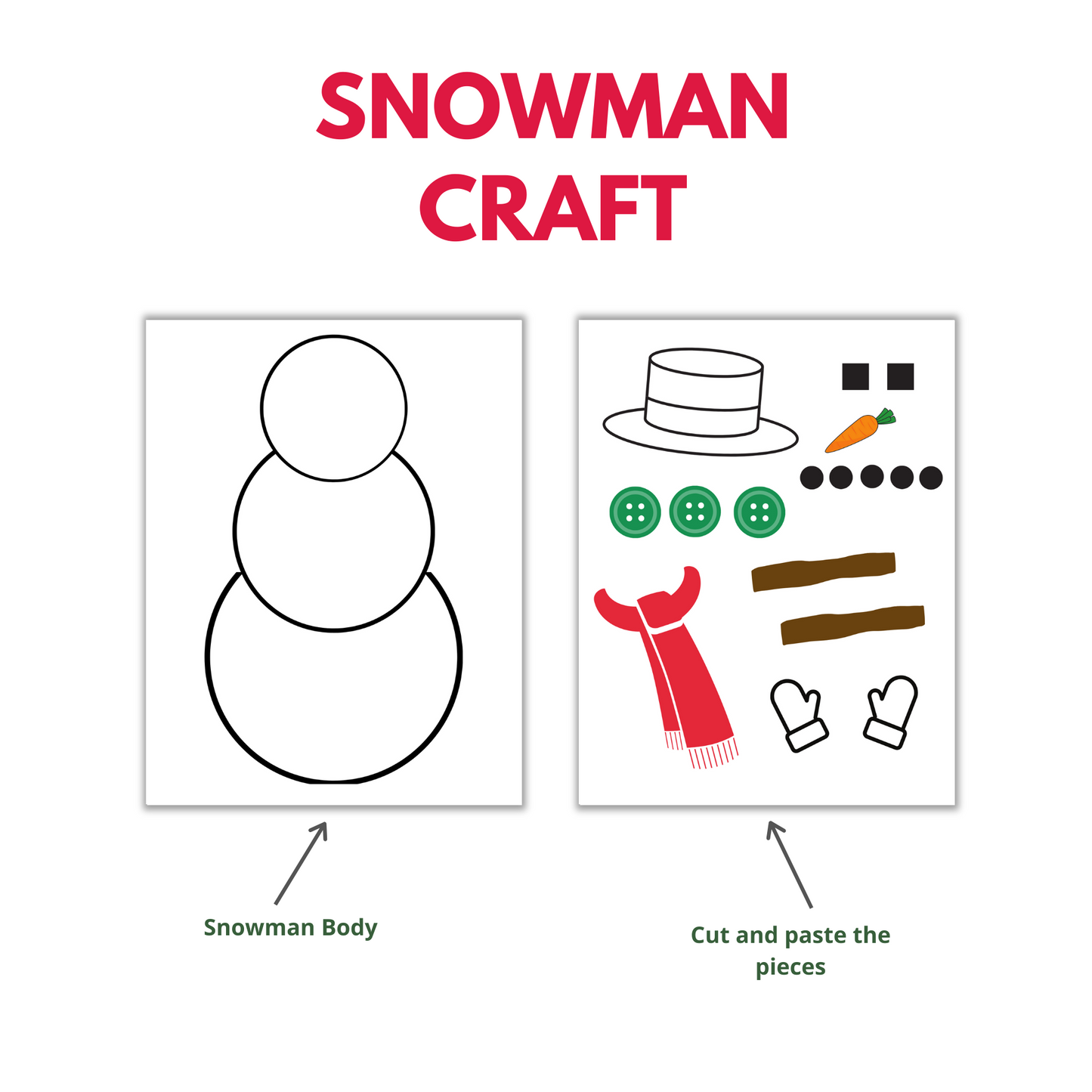 Countdown to Christmas Activity Packet