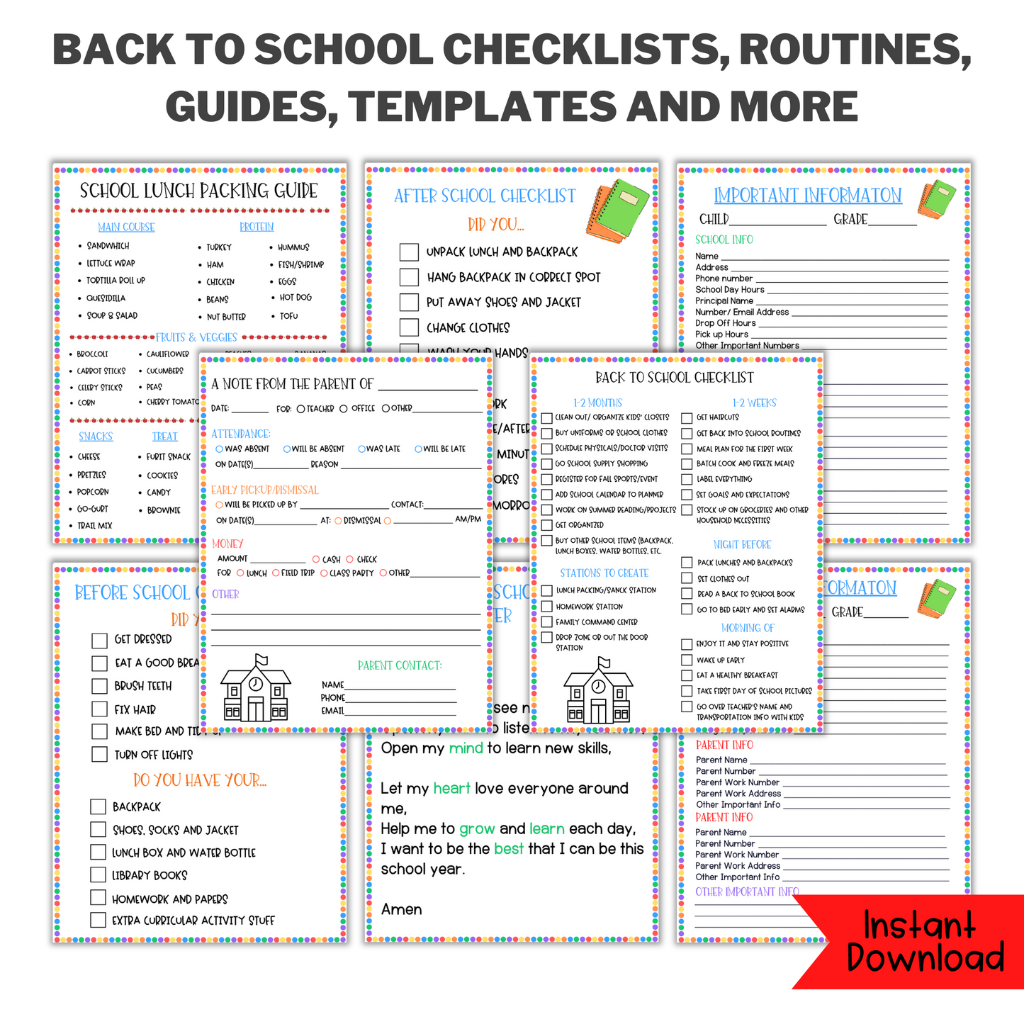 The Complete Back to School Bundle
