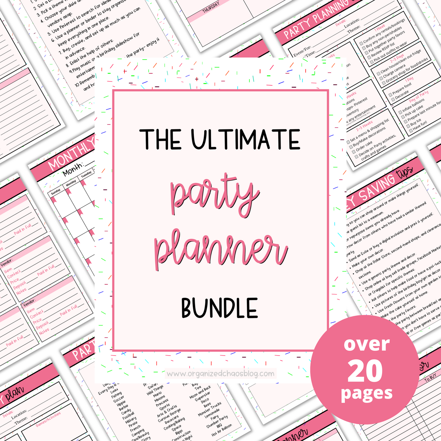 The Ultimate Party Planning Bundle