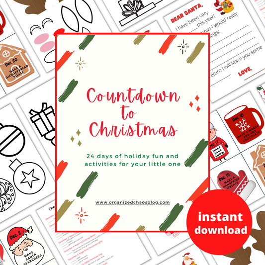 Countdown to Christmas Activity Packet