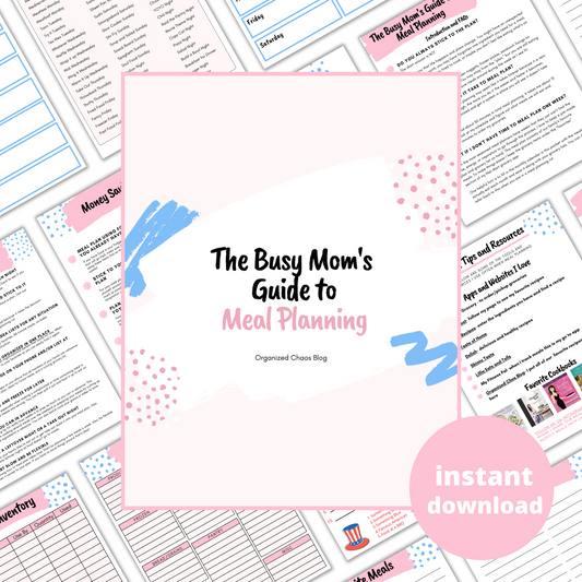 The Busy Mom's Guide to Meal Planning