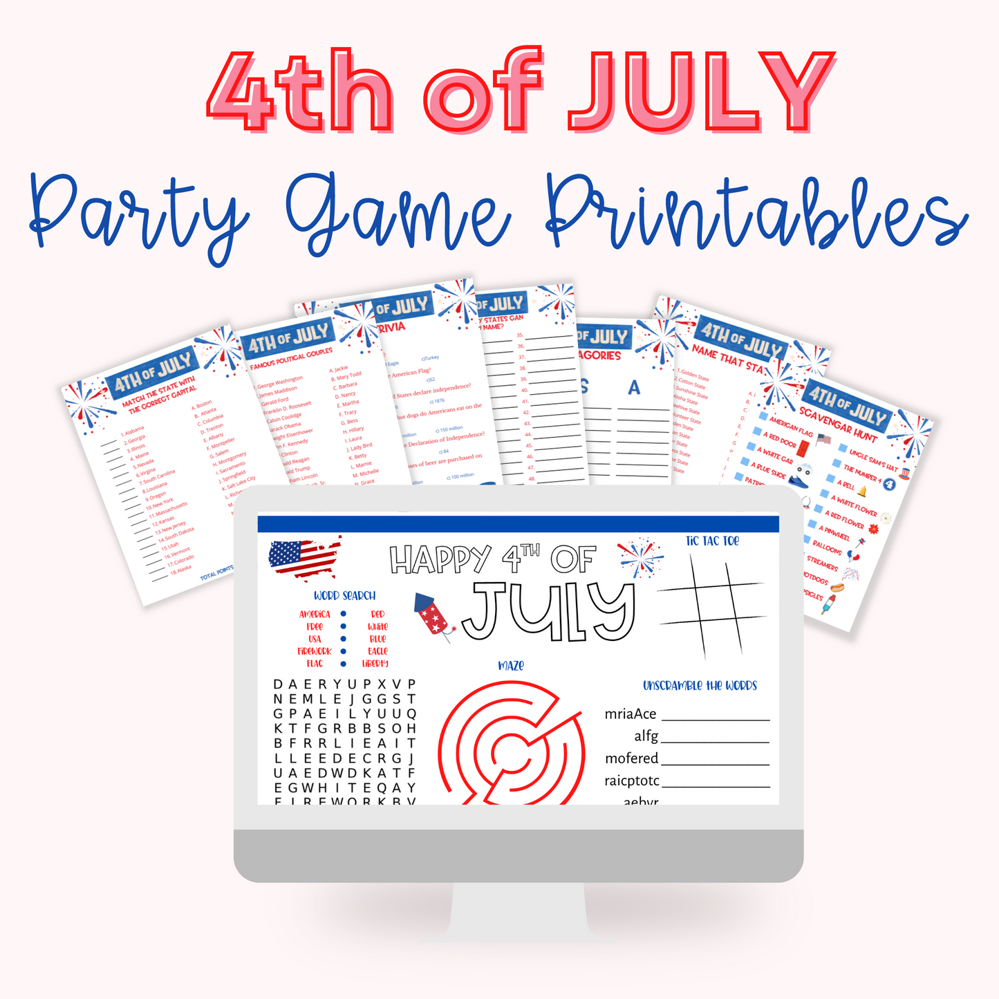 4th of July Party Games and Activities