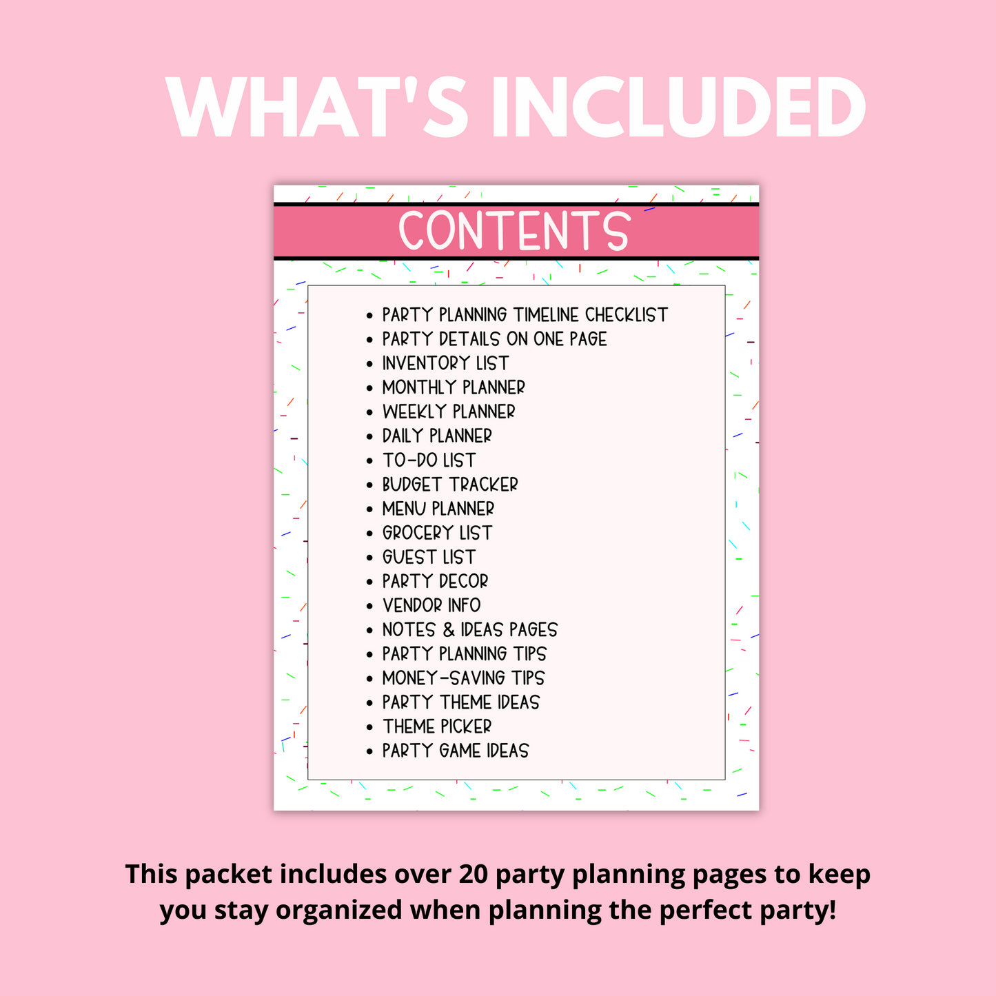 The Ultimate Party Planning Bundle